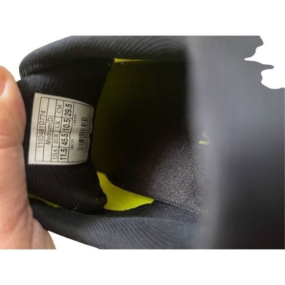 Brooks Ghost Mens Neon Green Lace Up Road Sneakers Athletic Running Shoes 11.5 - Picture 11 of 12